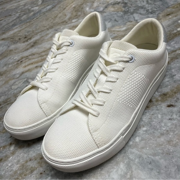 Greats The Royale Knit 2.0 in White/Gray Women’s 7.5 - Picture 4 of 14